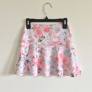 Abercrombie Kids Silk Floral Skirt /Size 8